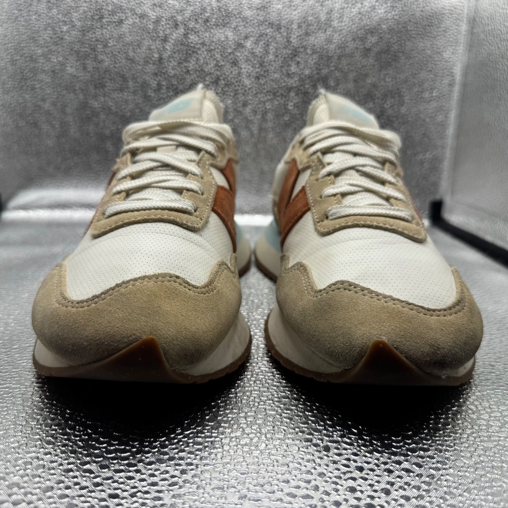 Size 9 New Balance 237 Sneakers Womens Tan Excellent Retro Suede WS237BA - Picture 4 of 9